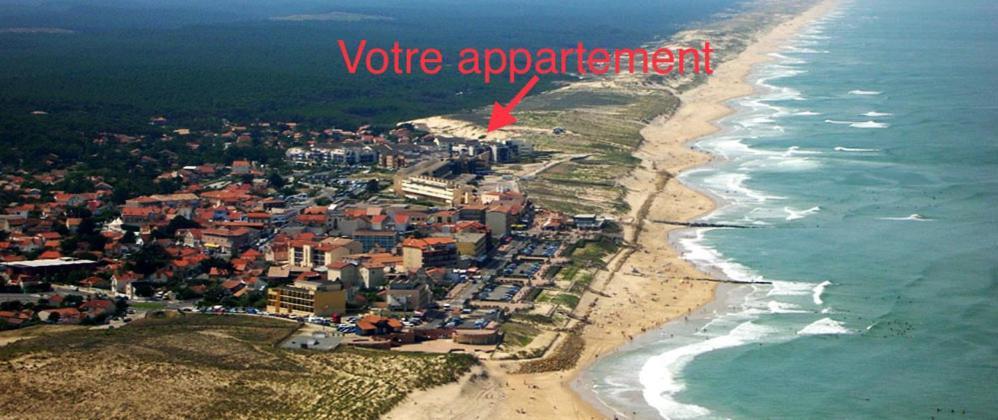 Bleu Marine Vue Ocean, 2 Chambres, Terrasse 30M2, Parking Privatif Et Piscine En Ete Лаканау Екстериор снимка