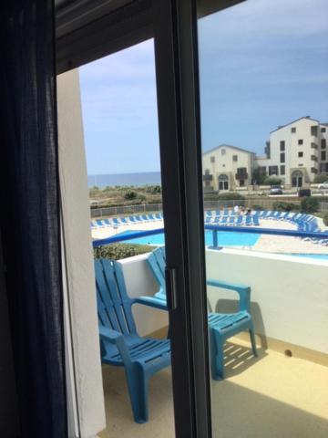 Bleu Marine Vue Ocean, 2 Chambres, Terrasse 30M2, Parking Privatif Et Piscine En Ete Лаканау Екстериор снимка