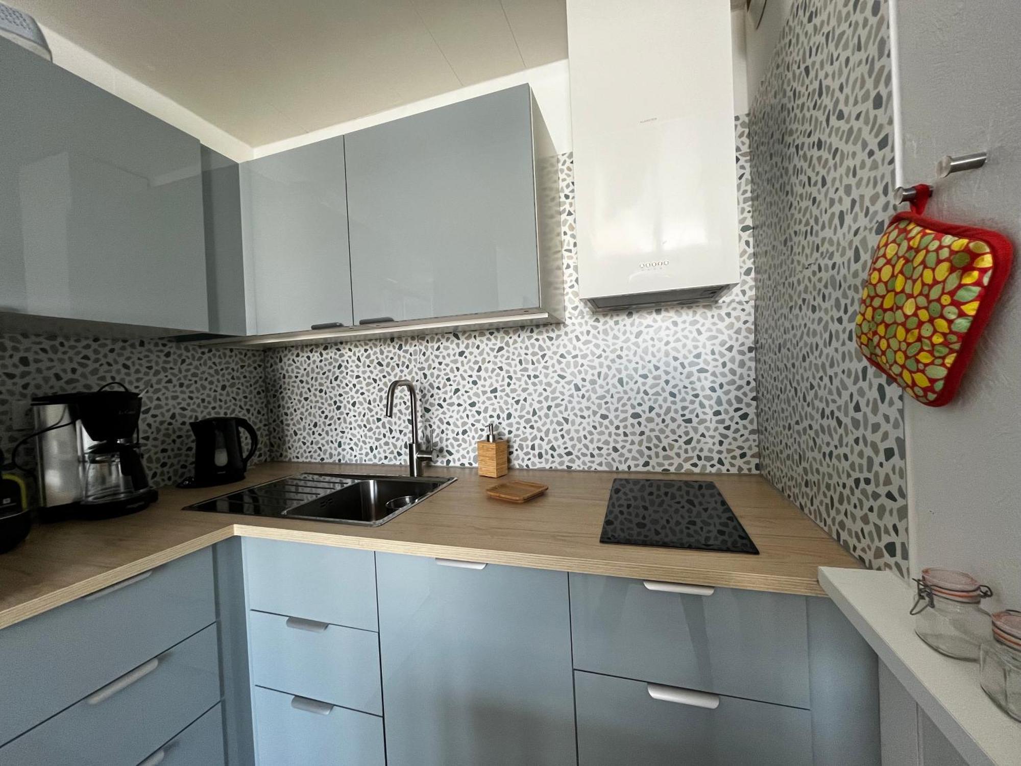 Bleu Marine Vue Ocean, 2 Chambres, Terrasse 30M2, Parking Privatif Et Piscine En Ete Лаканау Екстериор снимка