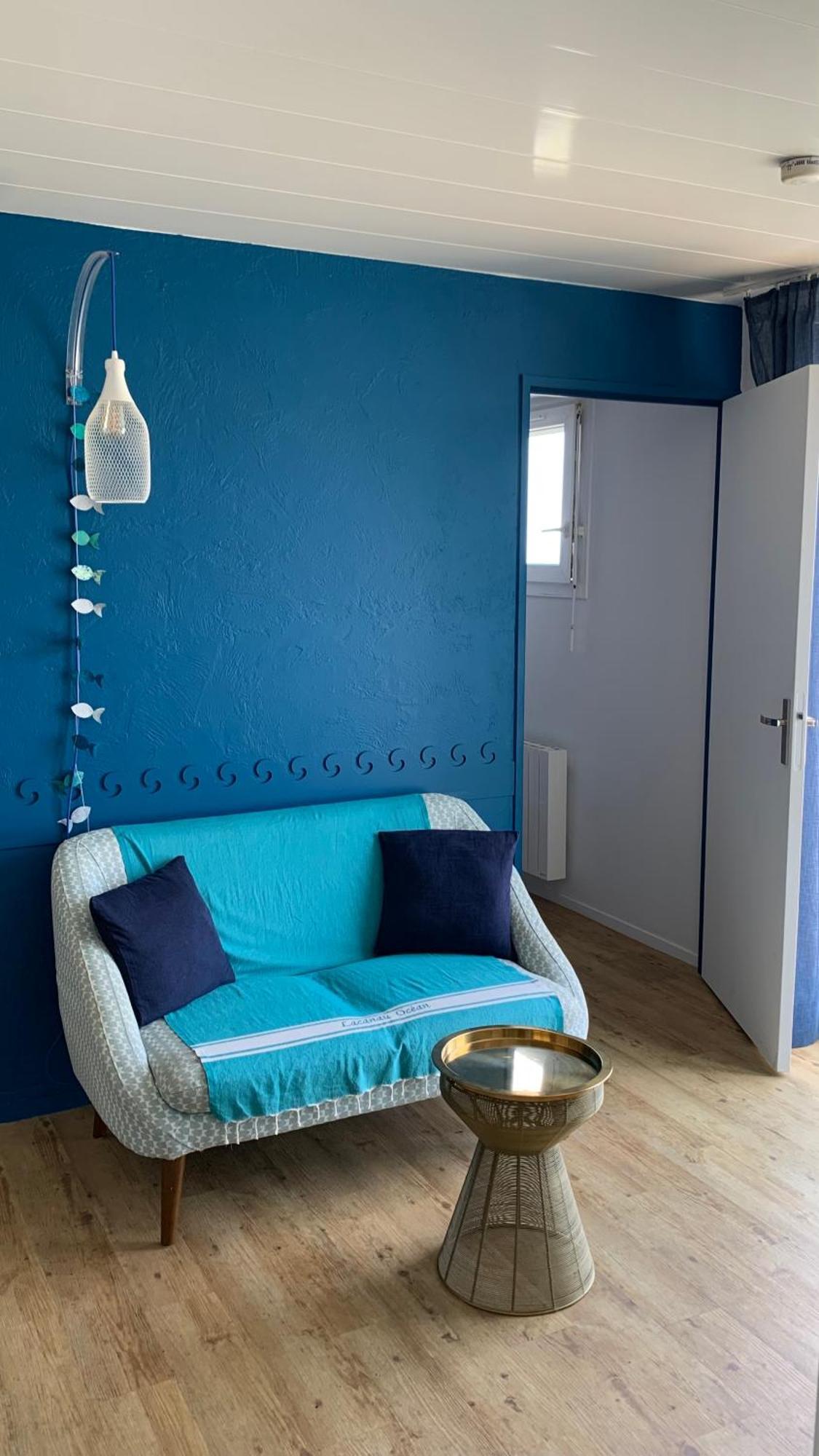 Bleu Marine Vue Ocean, 2 Chambres, Terrasse 30M2, Parking Privatif Et Piscine En Ete Лаканау Екстериор снимка